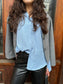 VMMELANEY Shirts - Chambray Blue