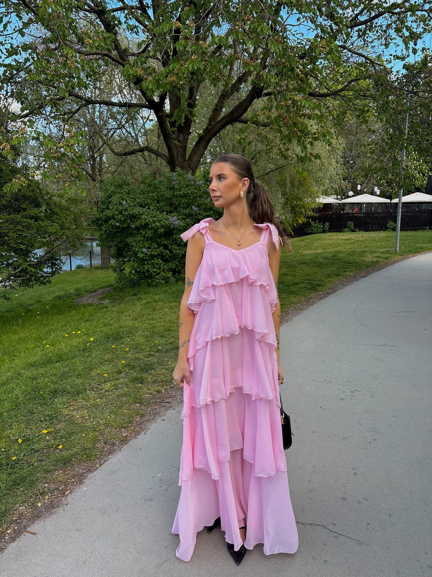 VMFELICIA Long Dress - Cherry Blossom