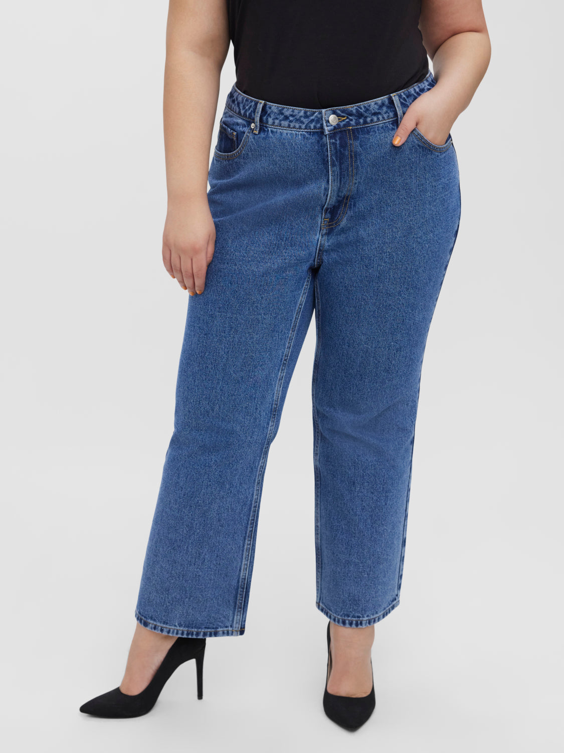 VMKITHY Jeans - Medium Blue Denim